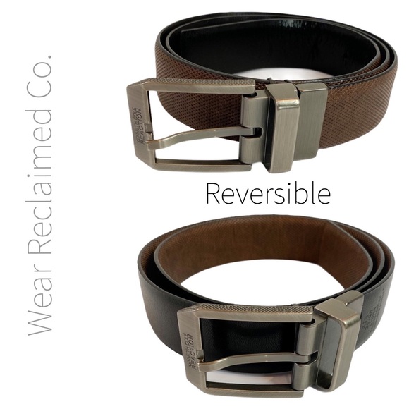 KENNETH COLE Reversible Black & Brown Belt, 36 - Picture 1 of 7